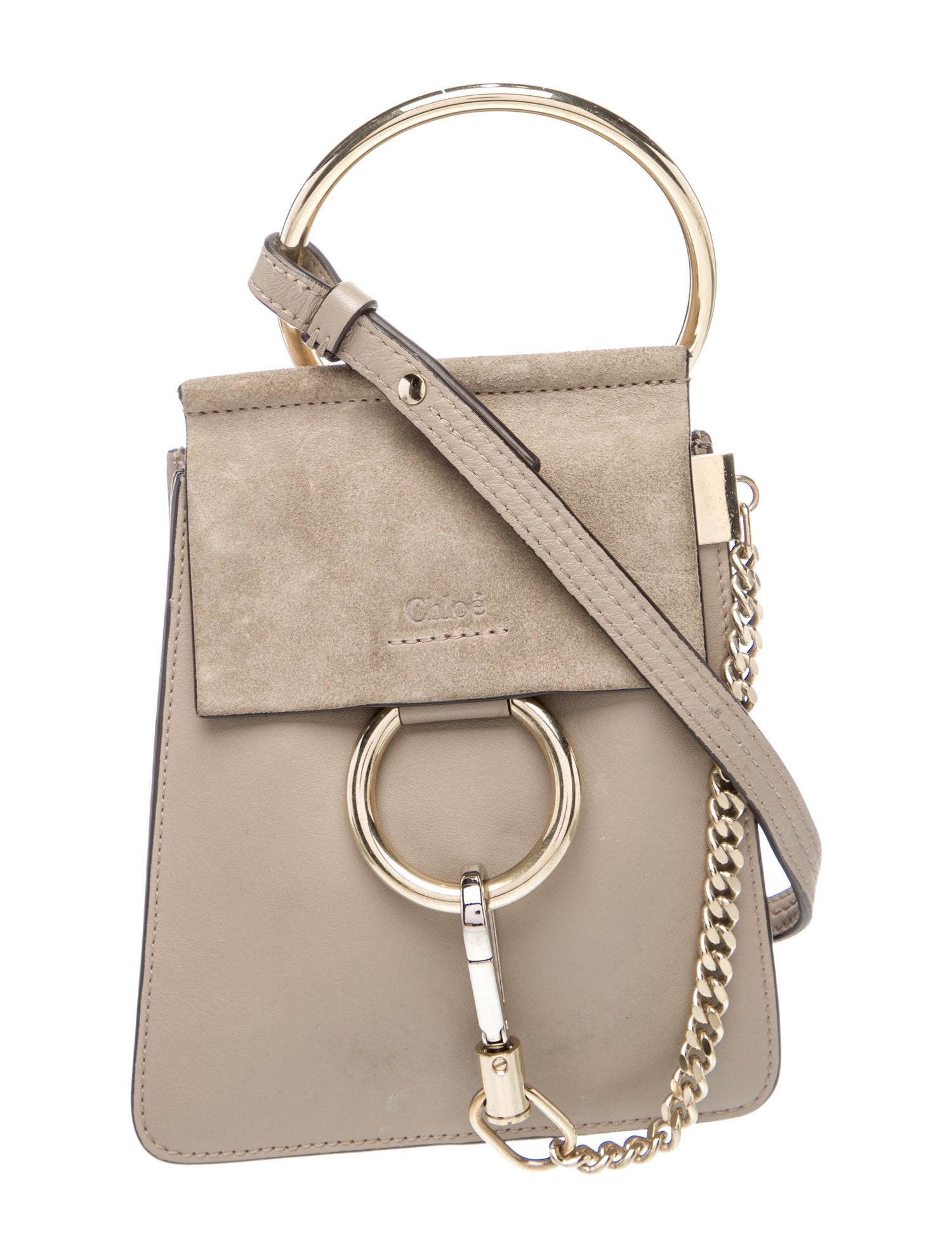 Chloé Leather Bucket Bag