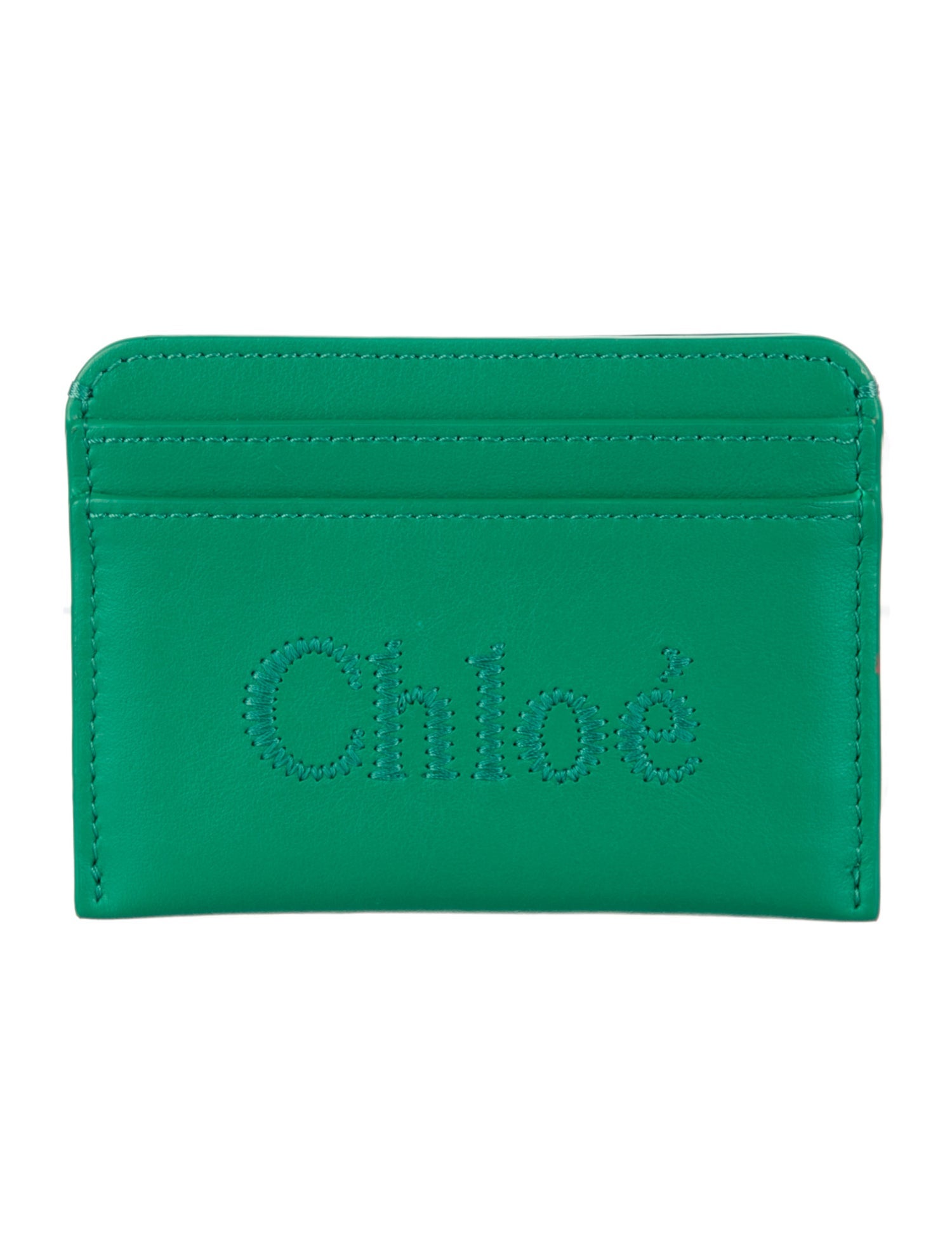 Chloé Leather Card Holder