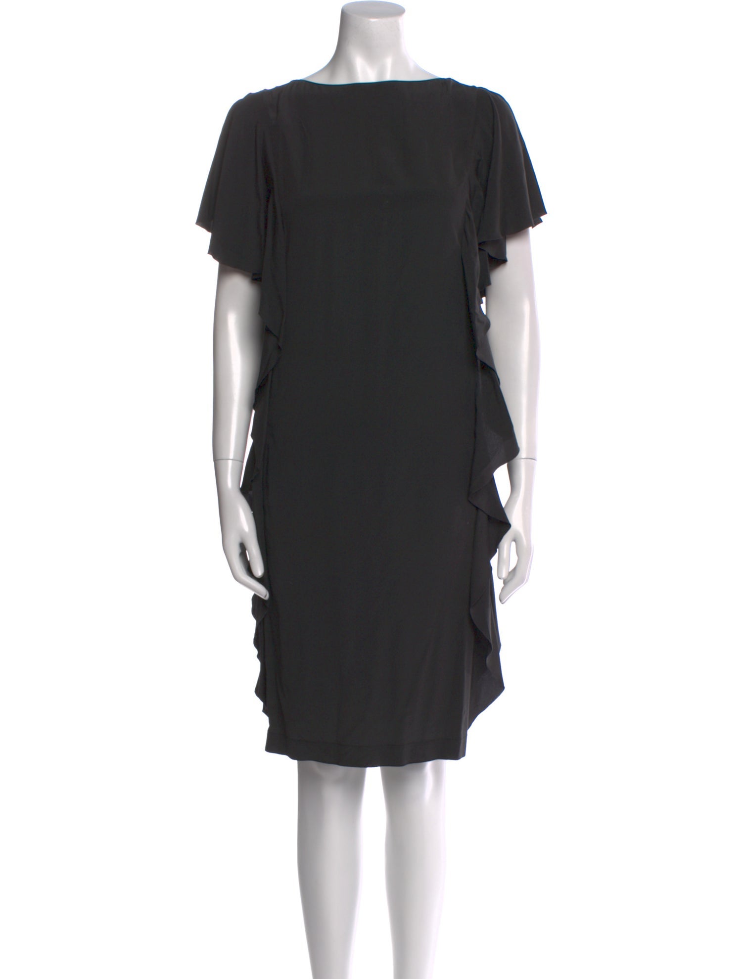 Chloé Bateau Neckline Knee-Length Dress