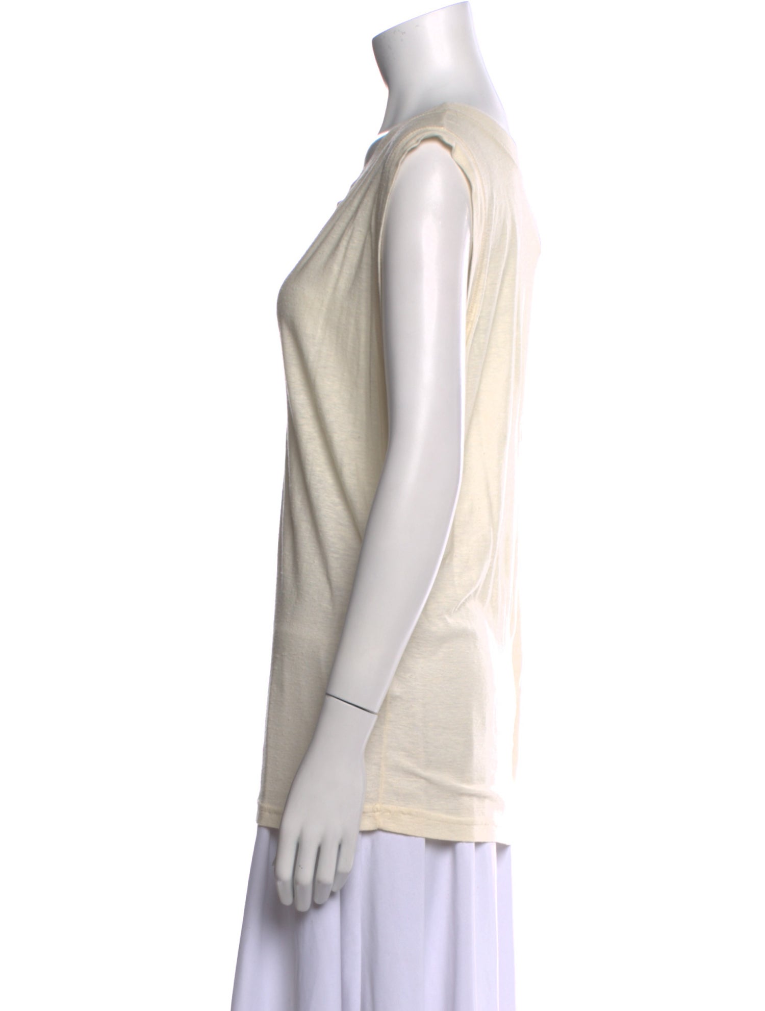 Chloé Scoop Neck Sleeveless T-Shirt