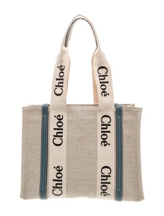 Chloé Canvas Woody Medium