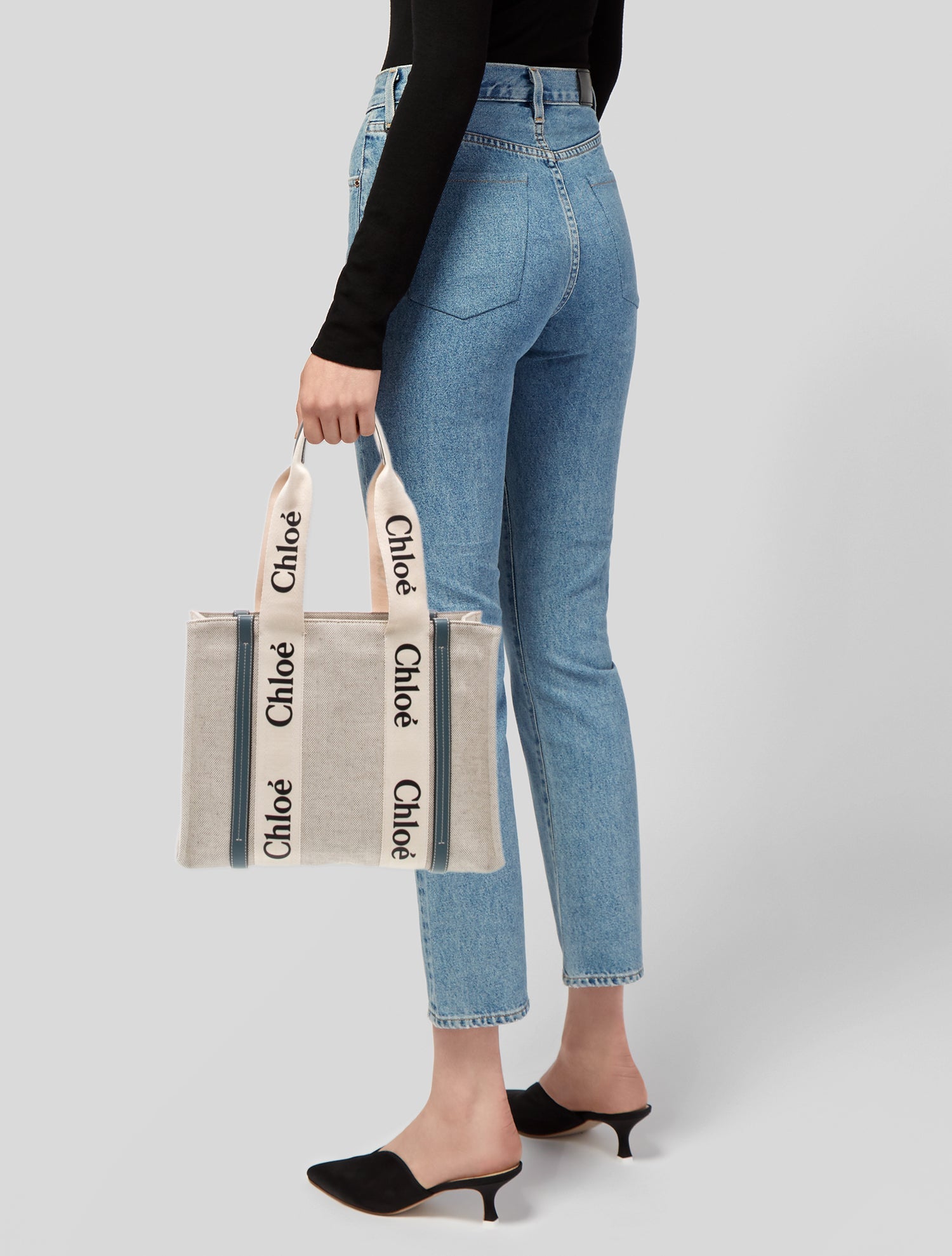 Chloé Canvas Woody Medium