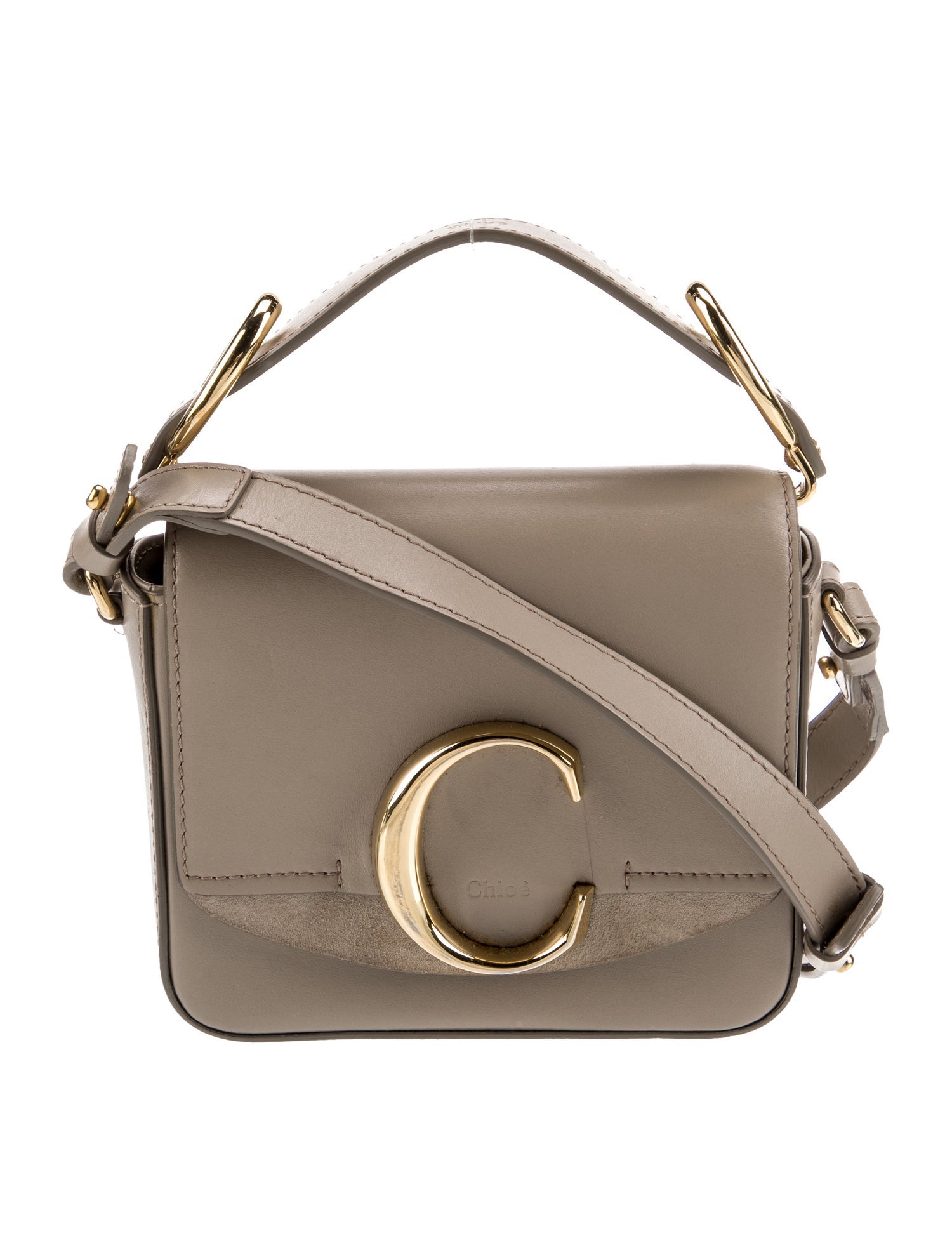 Chloé Leather Top Handle Bag