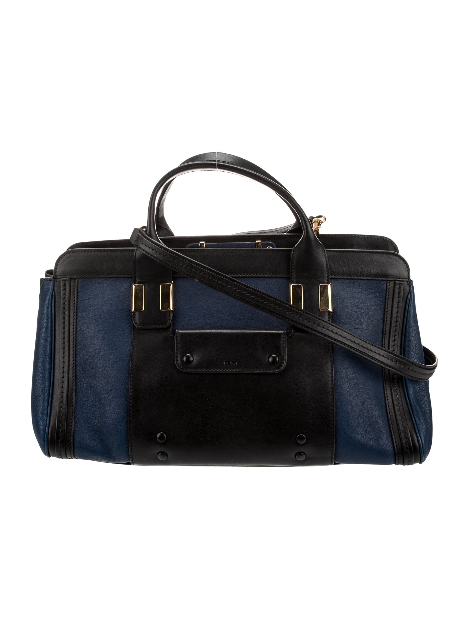 Chloé Leather Top Handle Bag