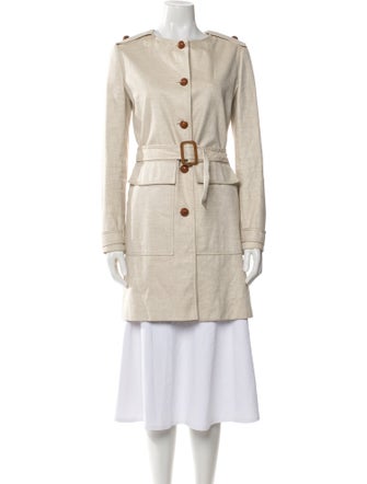 Chloé Leather Trench Coat