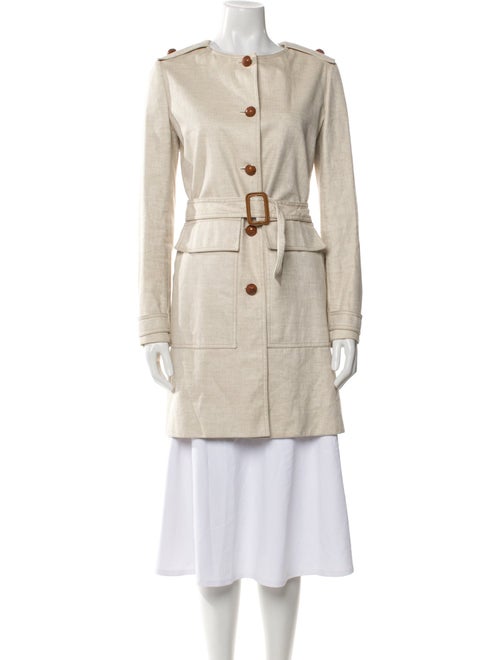 Chloé Leather Trench Coat