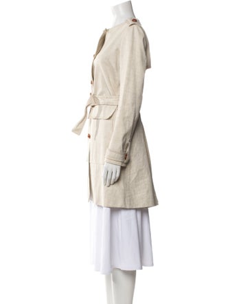 Chloé Leather Trench Coat