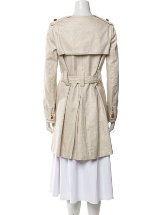 Chloé Leather Trench Coat