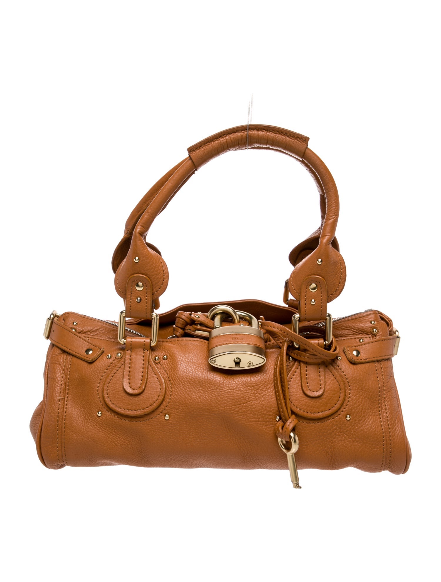 Chloé Leather Paddington leather bag Medium