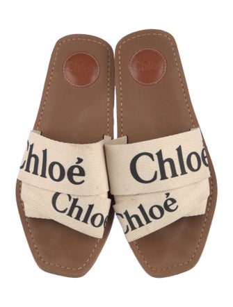 Chloé Printed Slippers