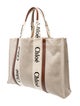 Chloé Canvas Woody Large