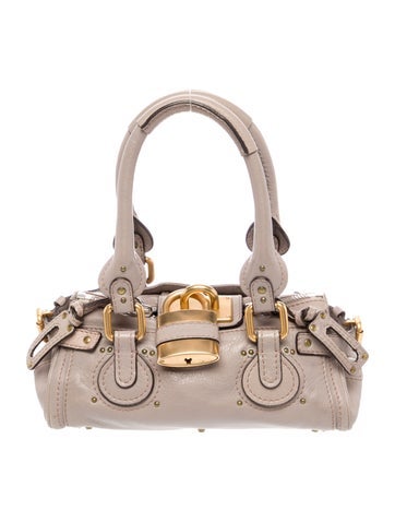 Chloé Handle Bags Leather Paddington Mini