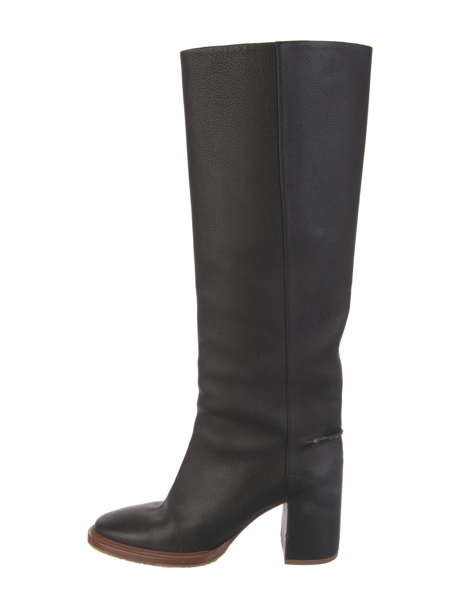 Chloé Leather Riding Boots
