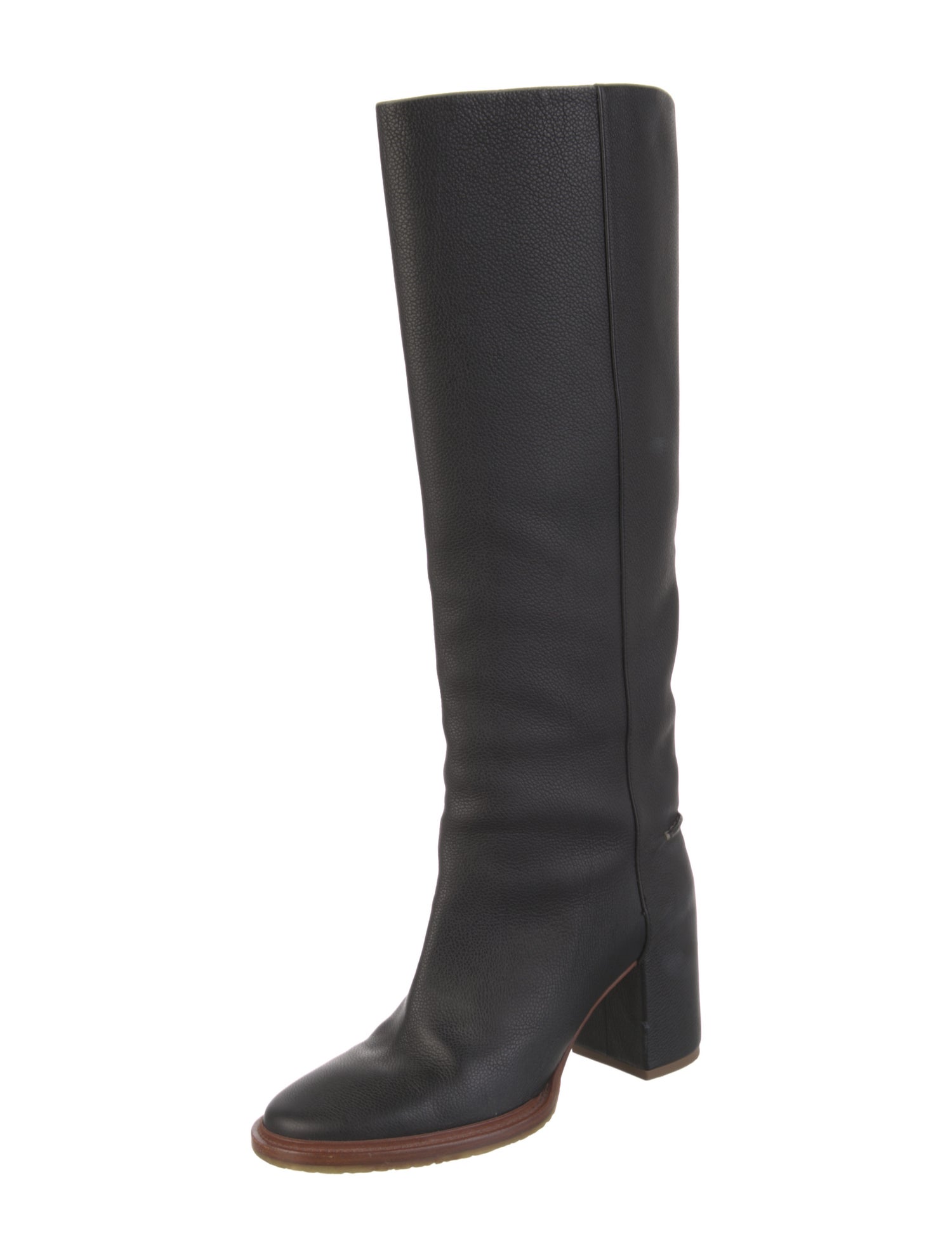 Chloé Leather Riding Boots