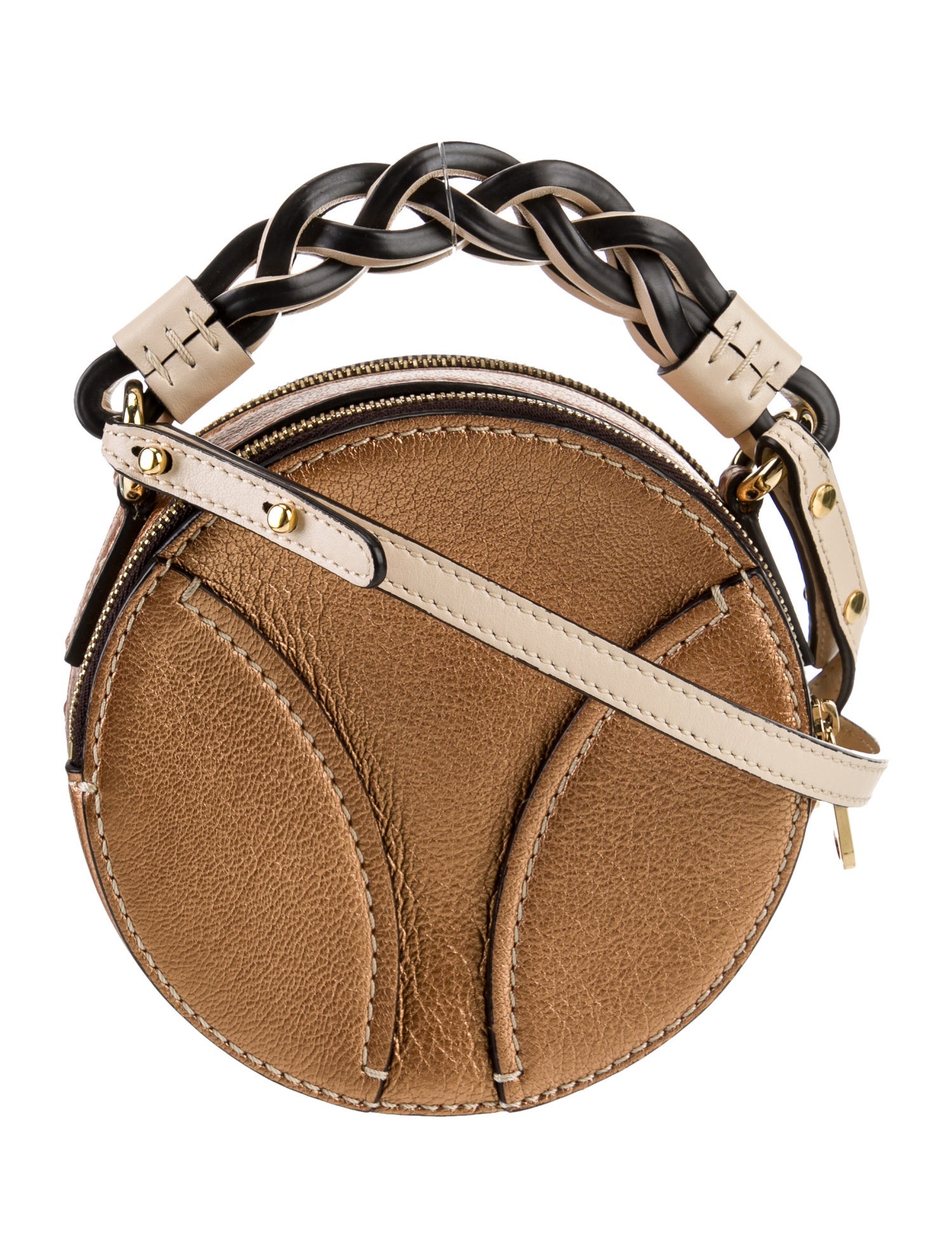 Chloé Calfskin Daria Round Mini