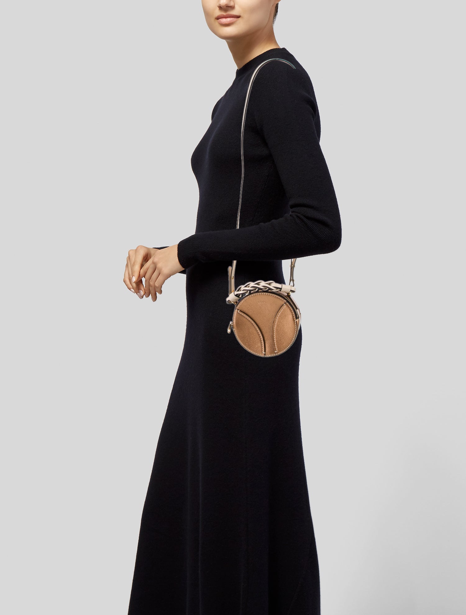 Chloé Calfskin Daria Round Mini