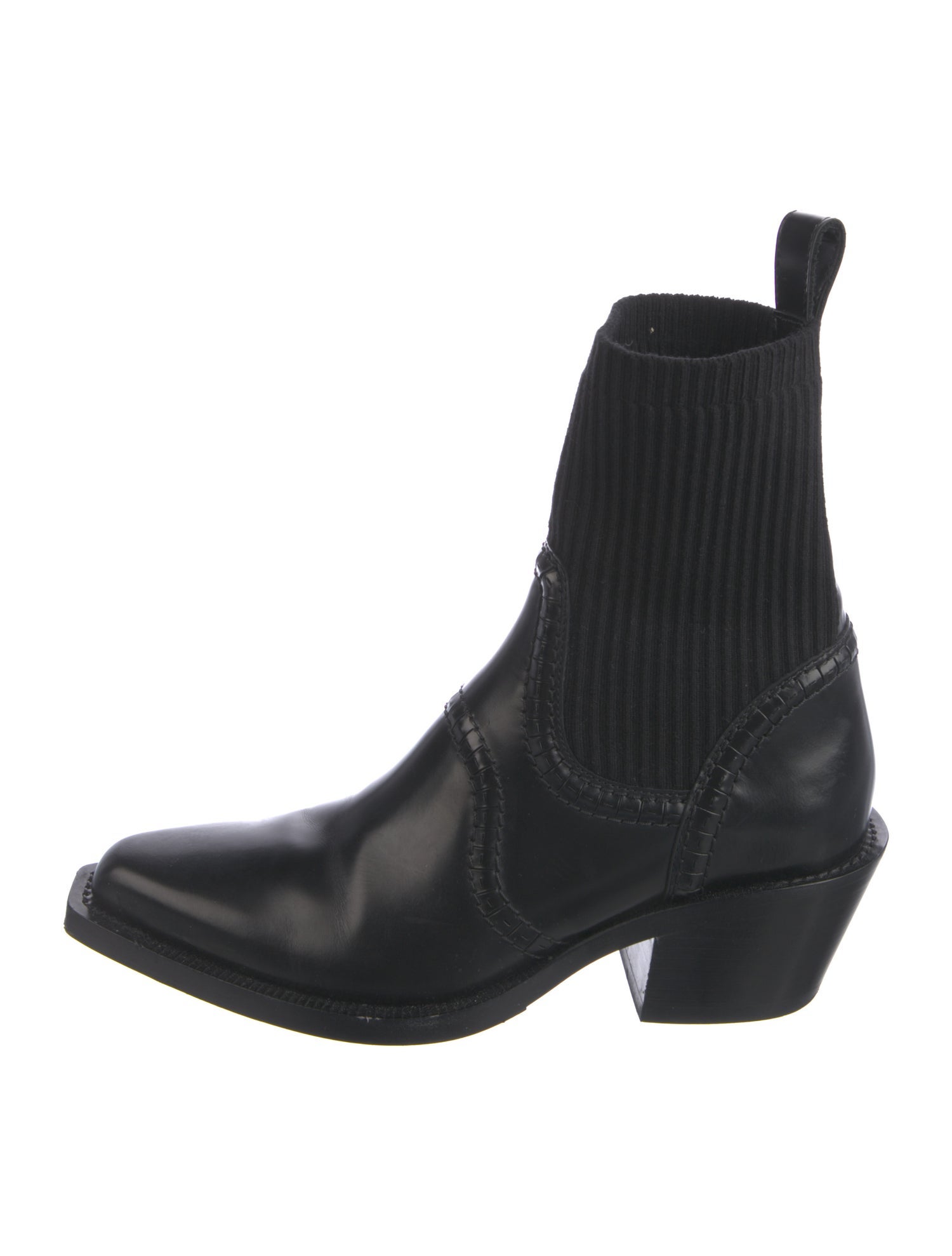 Chloé Leather Chelsea Boots