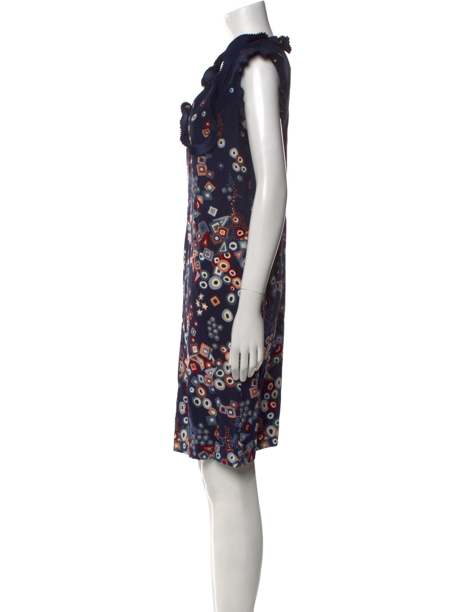 Chloé Printed Knee-Length Dress
