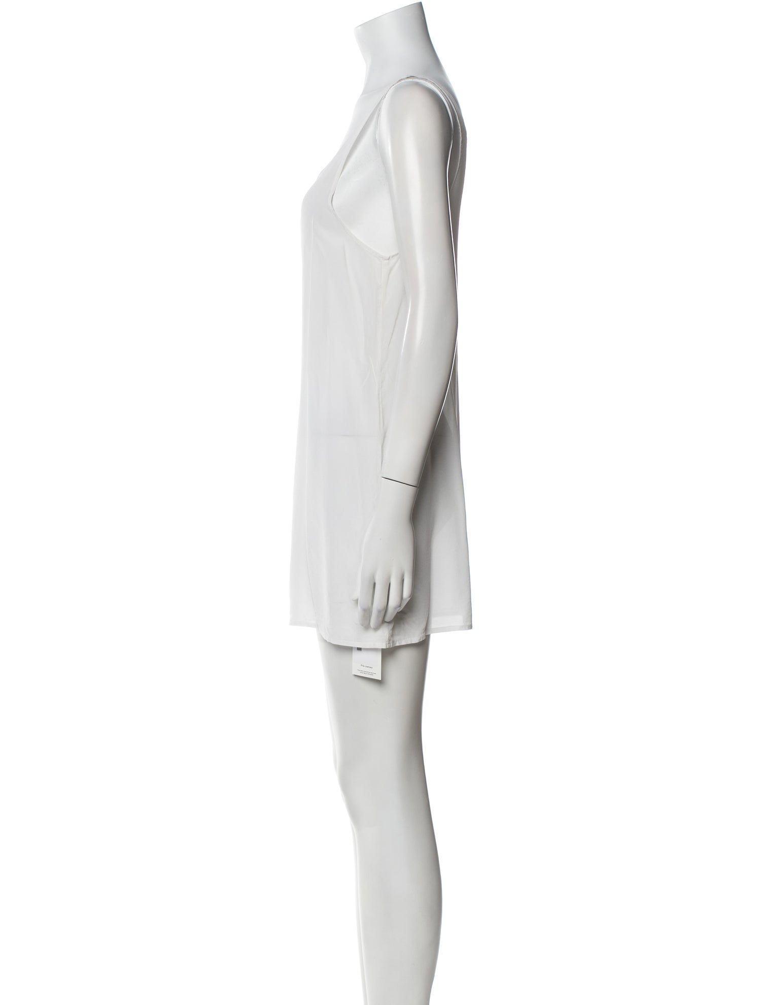 Chloé Scoop Neck Mini Dress