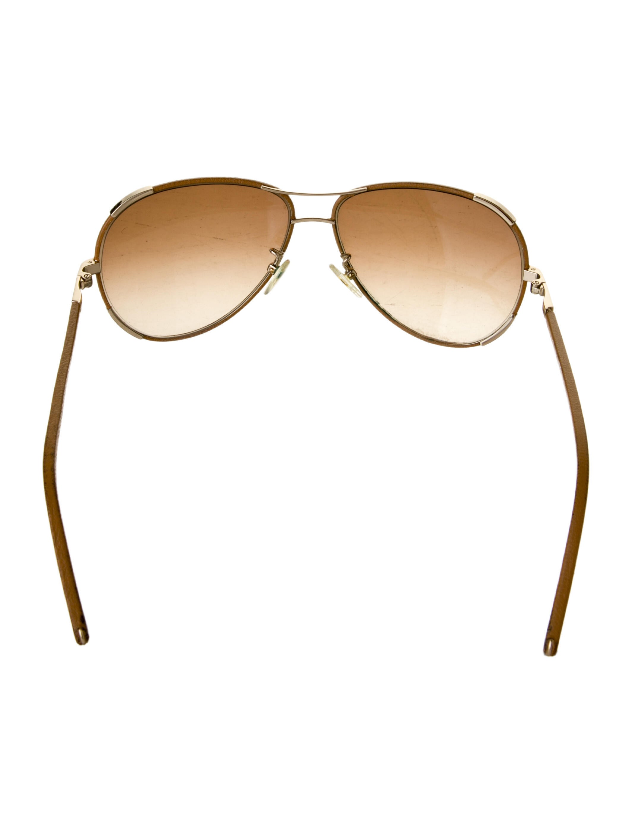 Chloé Aviator Gradient Sunglasses