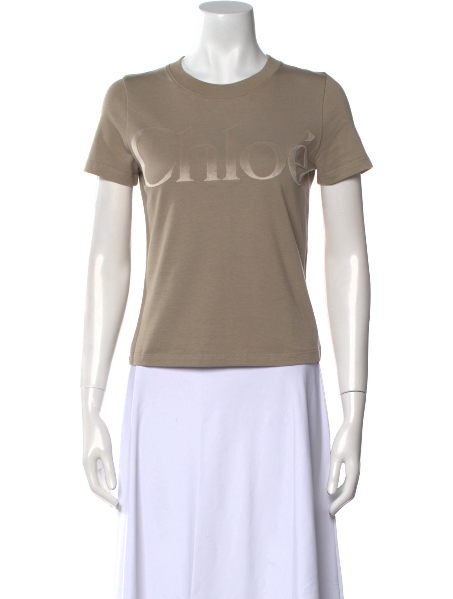 Chloé Crew Neck Short Sleeve T-Shirt