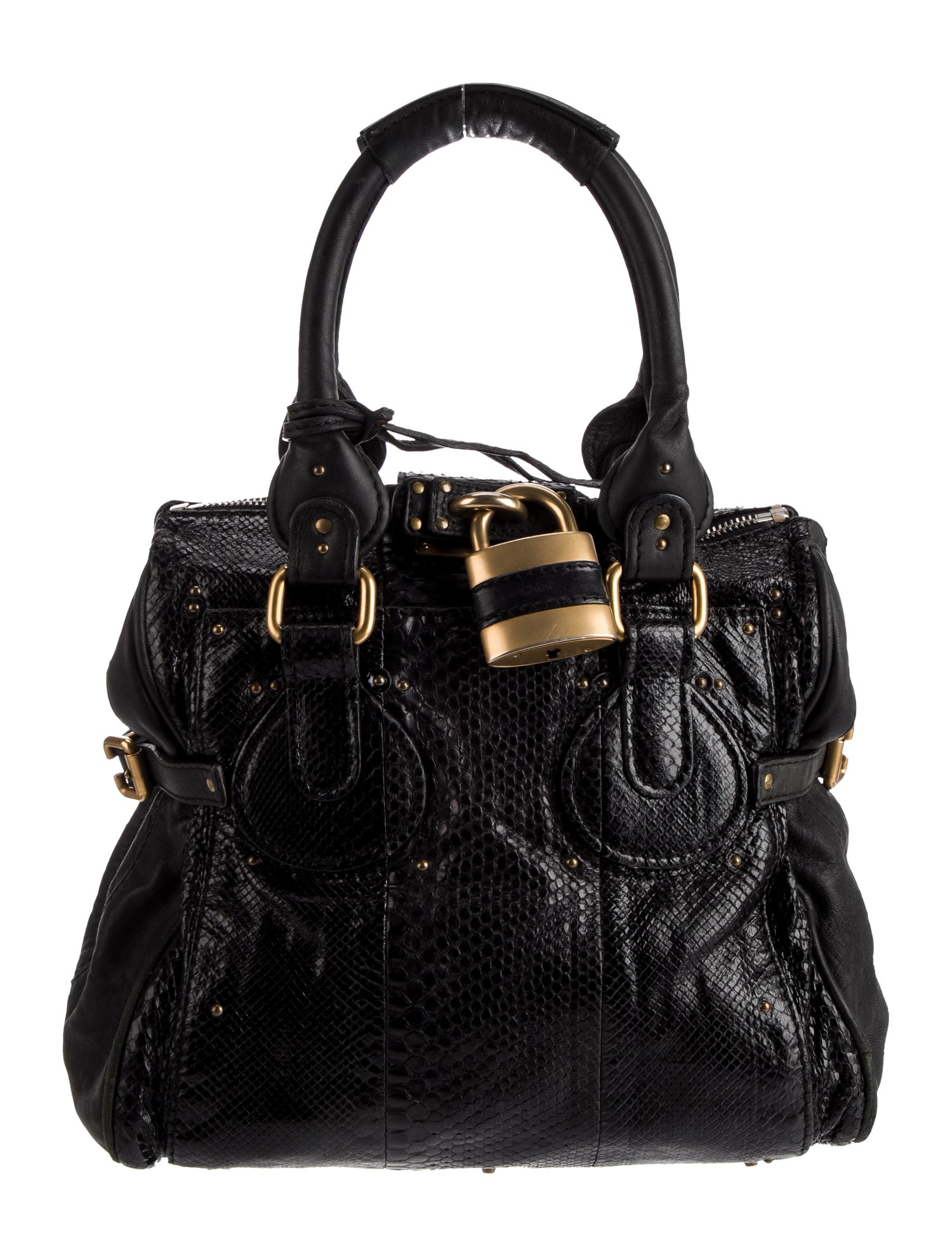 Chloé Python Paddington Vintage