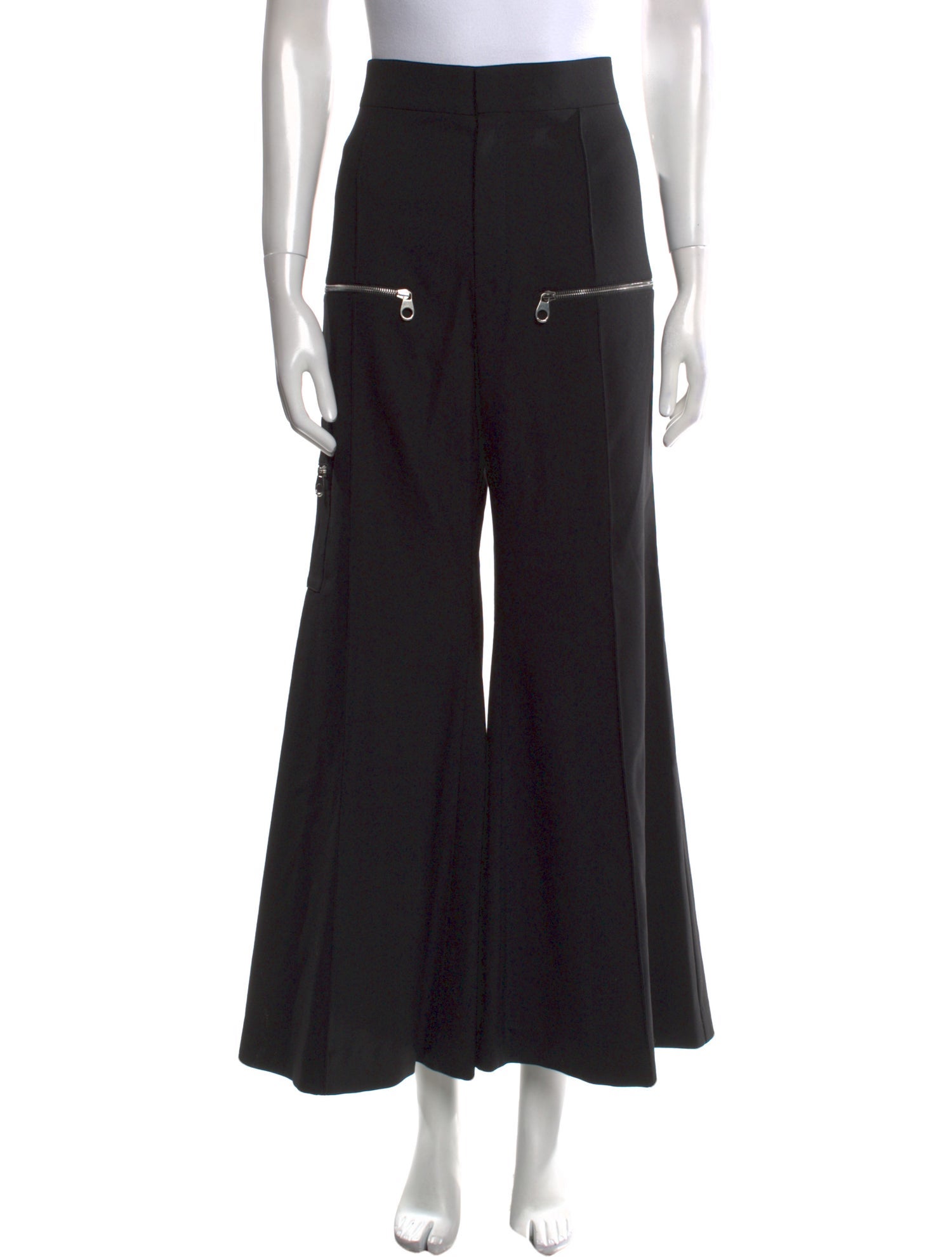 Chloé Virgin Wool Wide Leg Pants