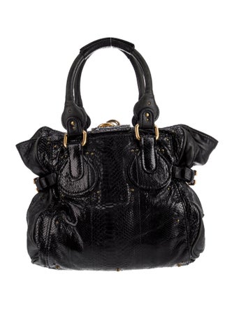 Chloé Python Paddington