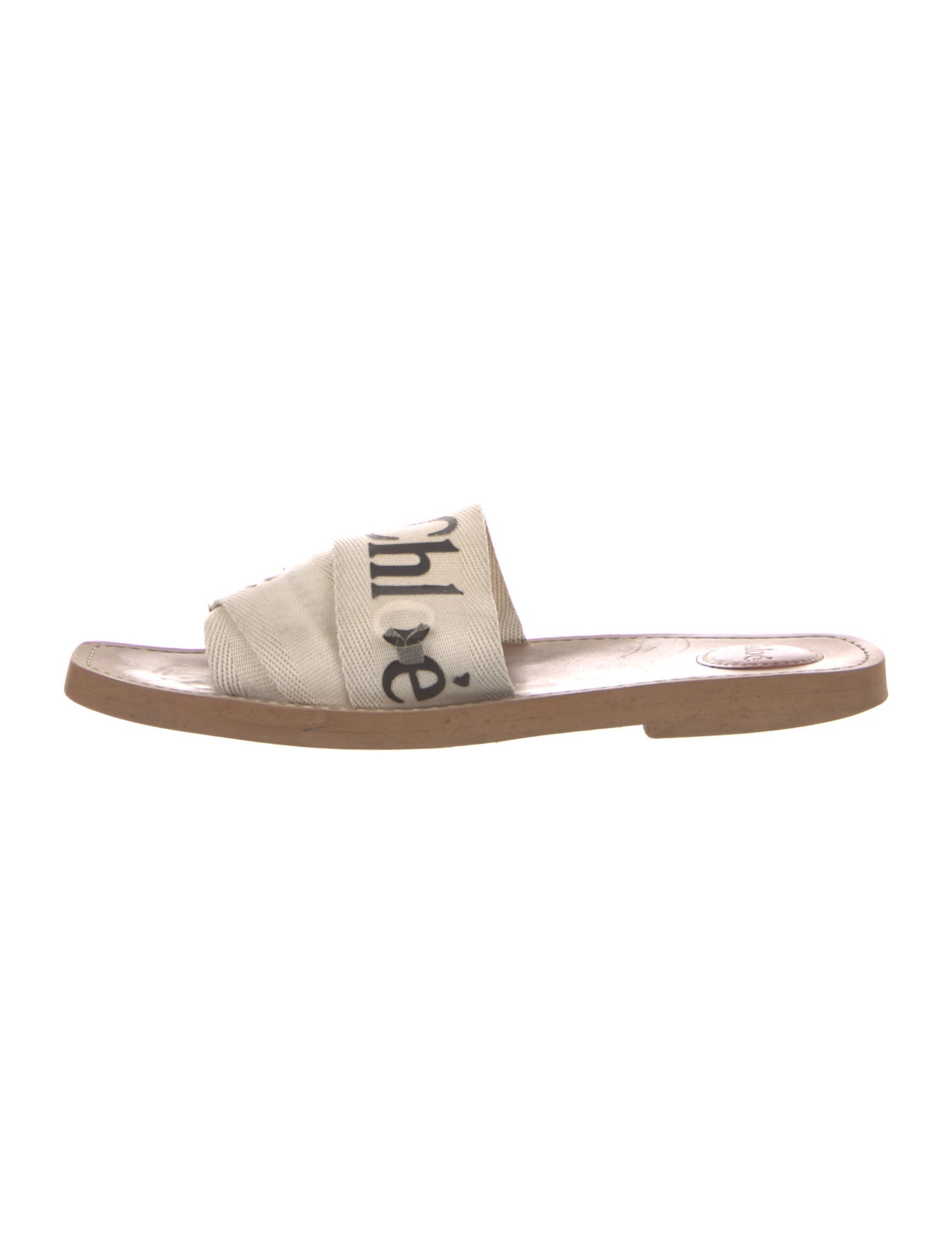 Chloé Canvas Printed Slides