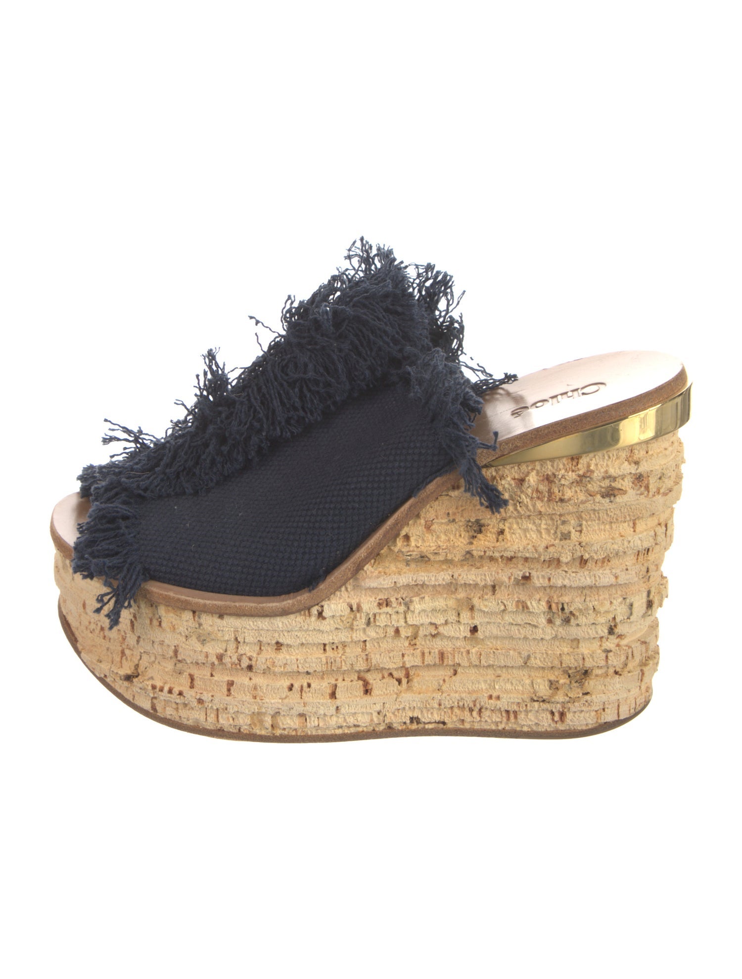 Chloé Canvas Slides