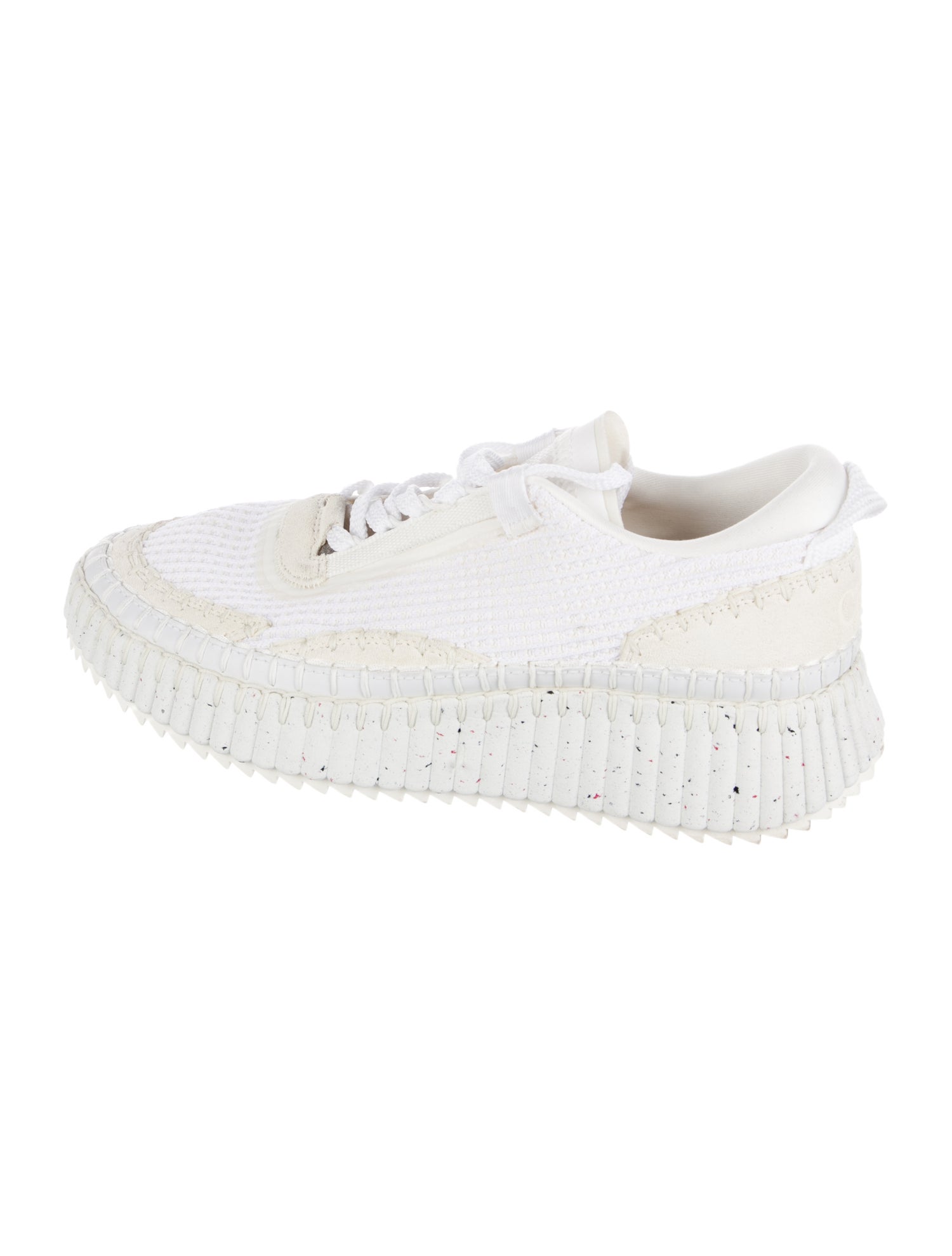 Chloé Mesh Accents Sneakers