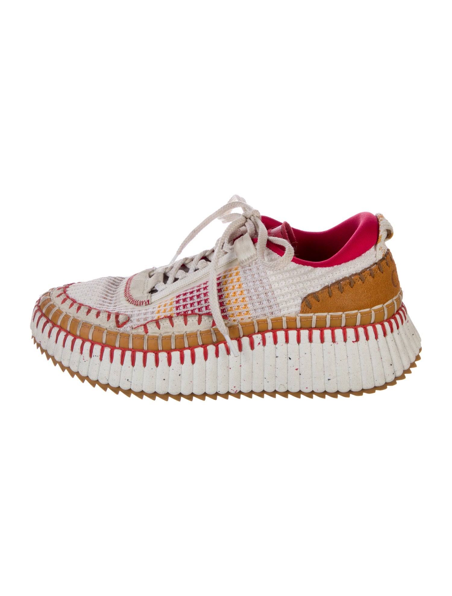 Chloé Patterned Espadrille Sneakers