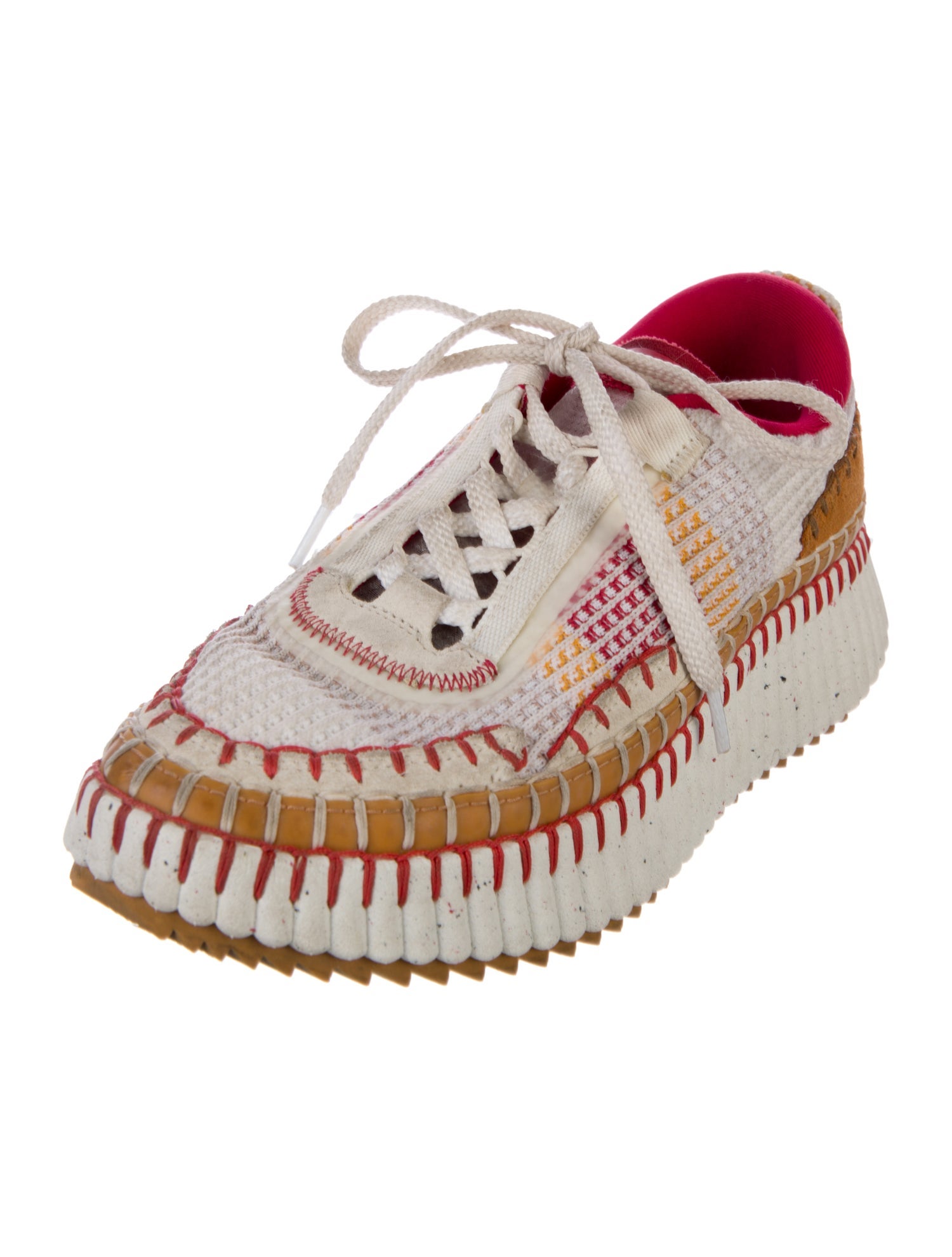 Chloé Patterned Espadrille Sneakers
