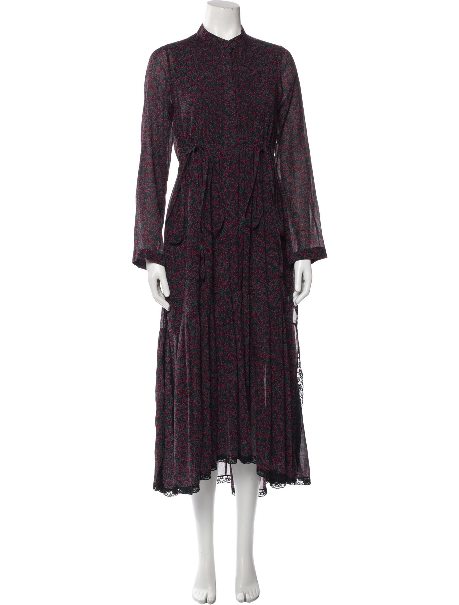 Chloé Floral Print Long Dress