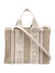 Chloé Canvas Woody Small