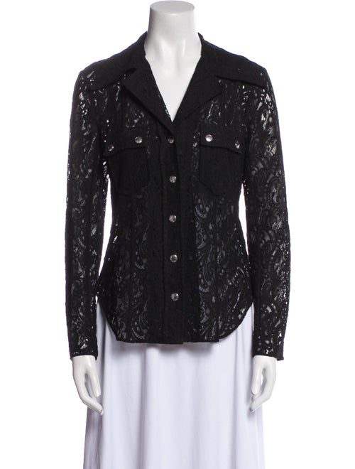 Chloé Lace Pattern Blazer