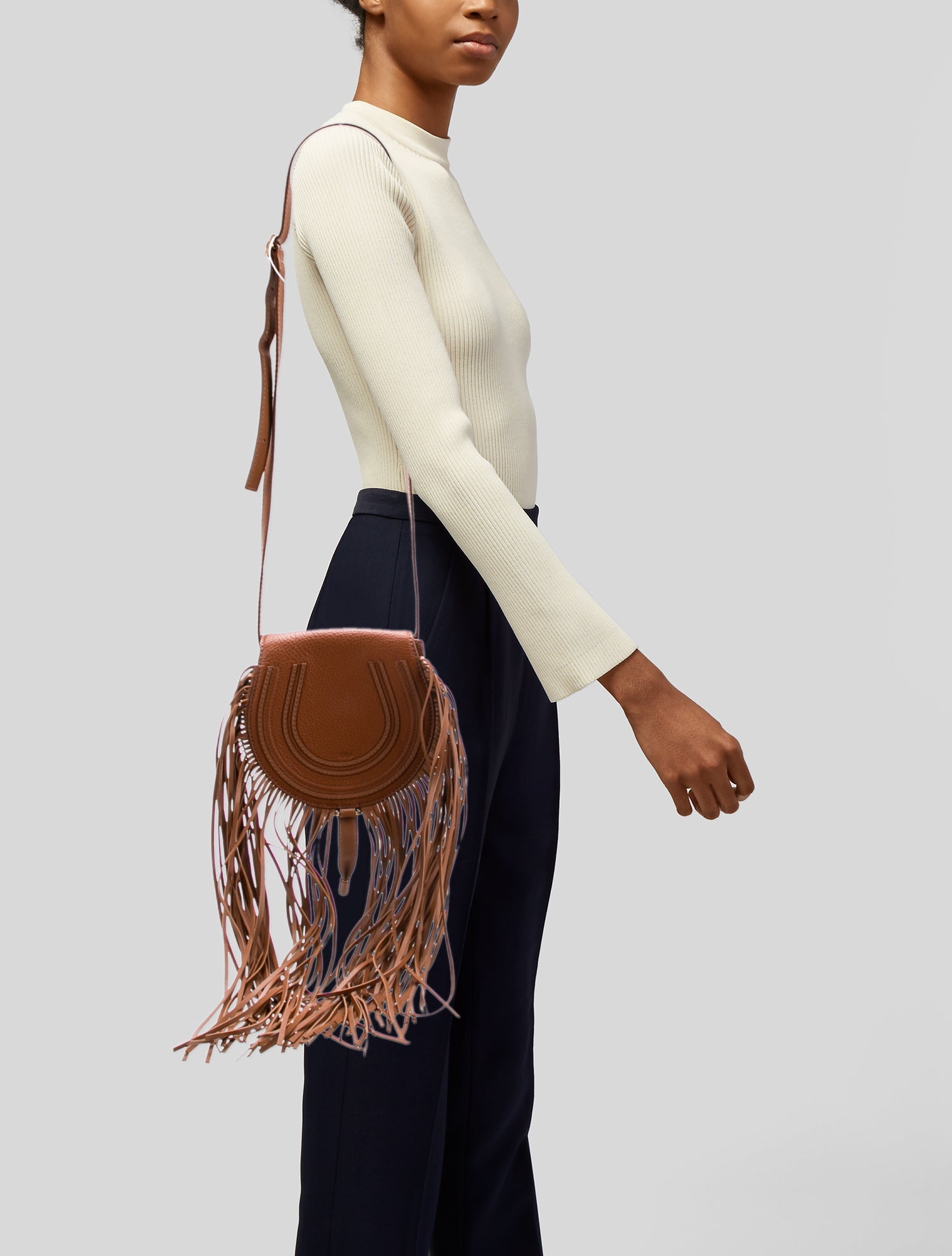 Chloé Leather Marcie Mini