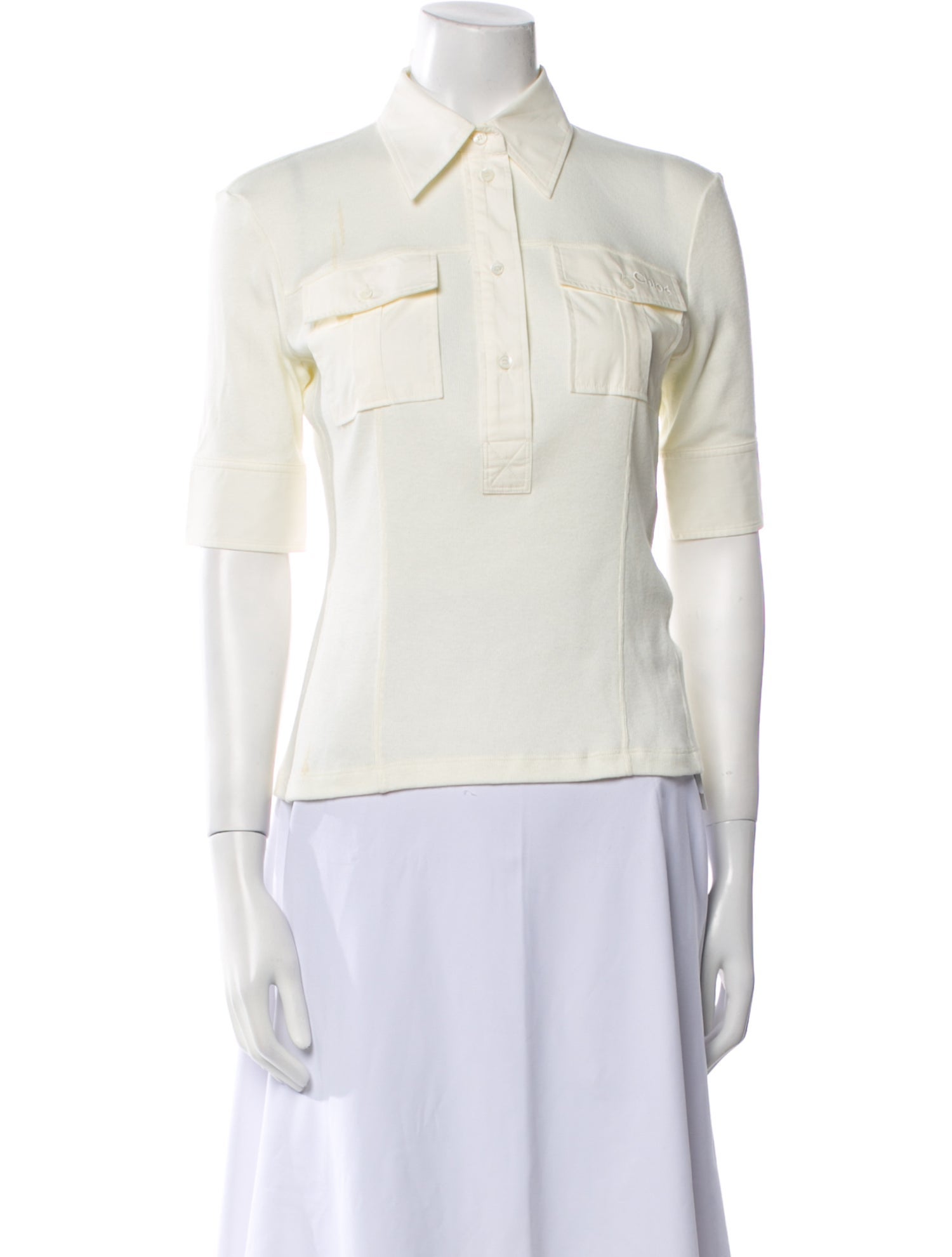 Chloé Three-Quarter Sleeve Top