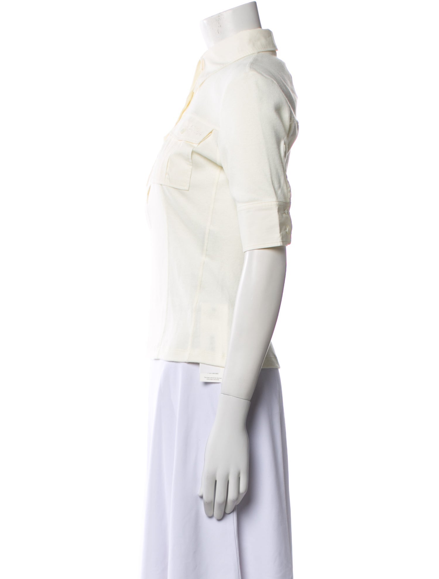 Chloé Three-Quarter Sleeve Top