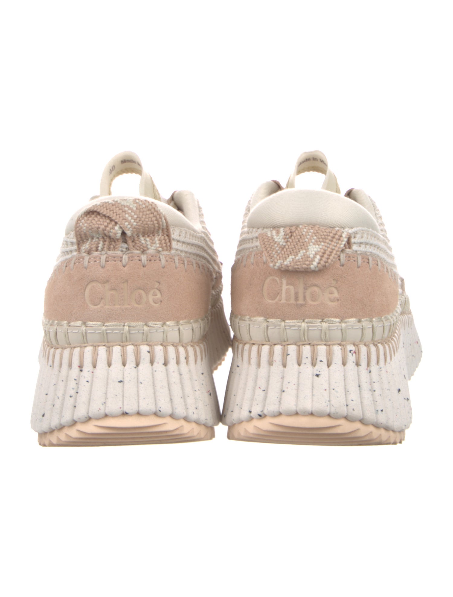 Chloé Mesh Accents Sneakers