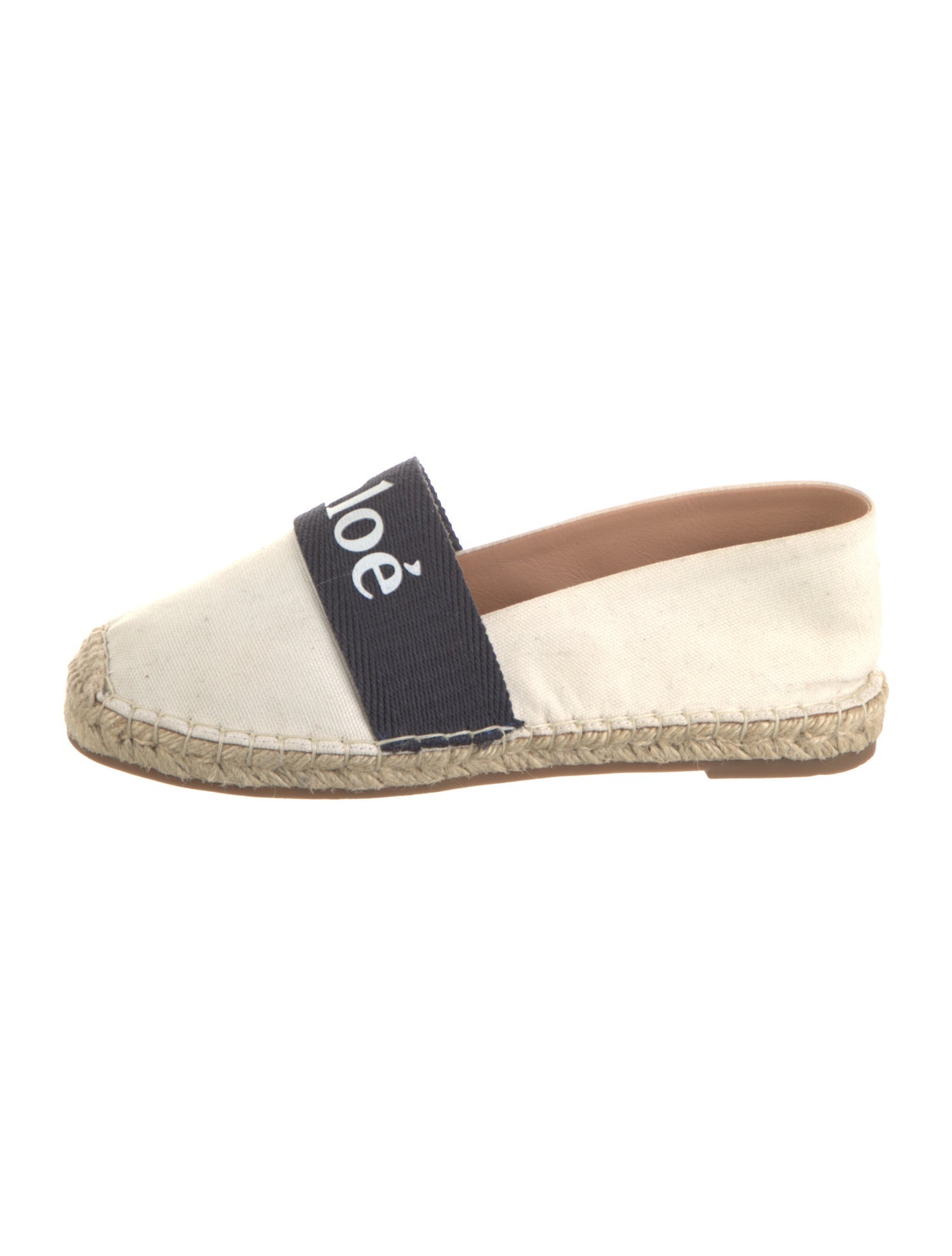 Chloé Canvas Colorblock Pattern Espadrilles