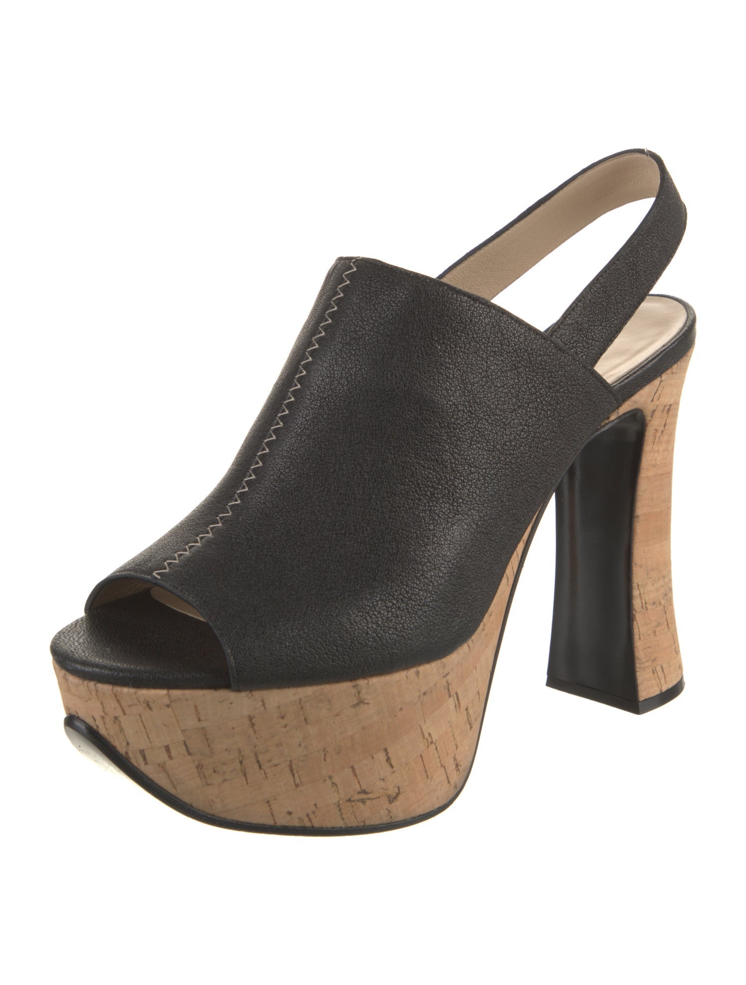 Chloé Leather Slingback Pumps