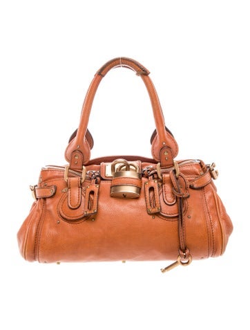 Chloé Handle Bags Leather Paddington Medium