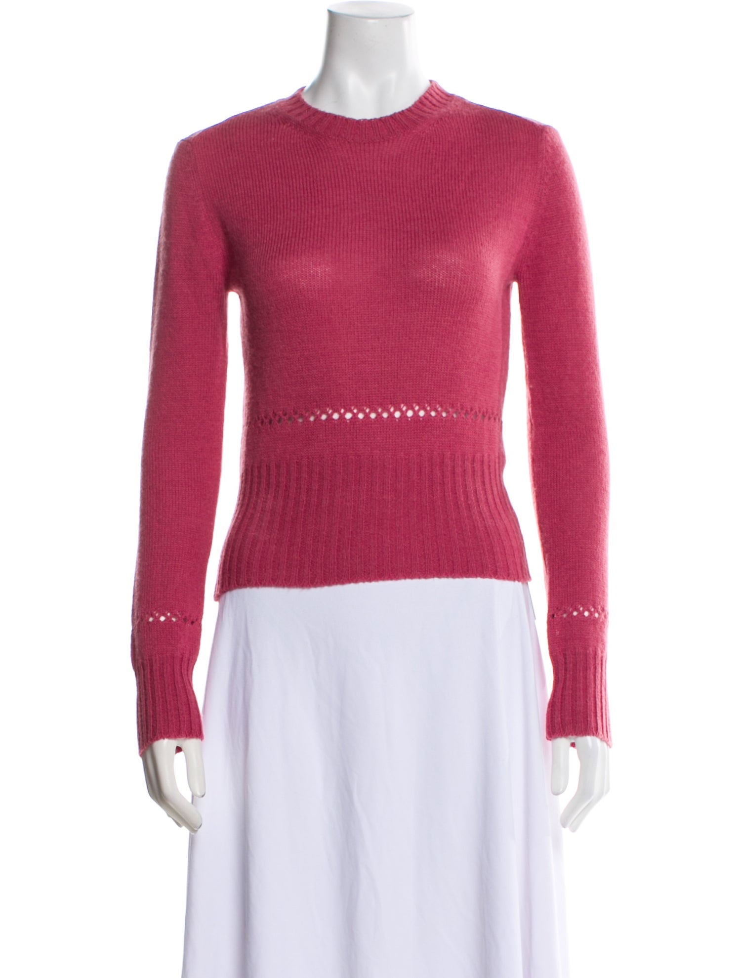 Chloé Merino Wool Crew Neck Sweater