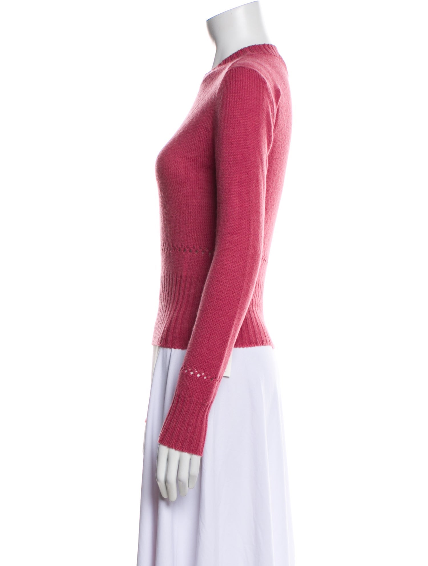 Chloé Merino Wool Crew Neck Sweater