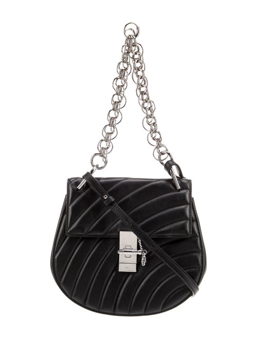 Chloé Quilted Calfskin Quilted Drew Bijou Mini