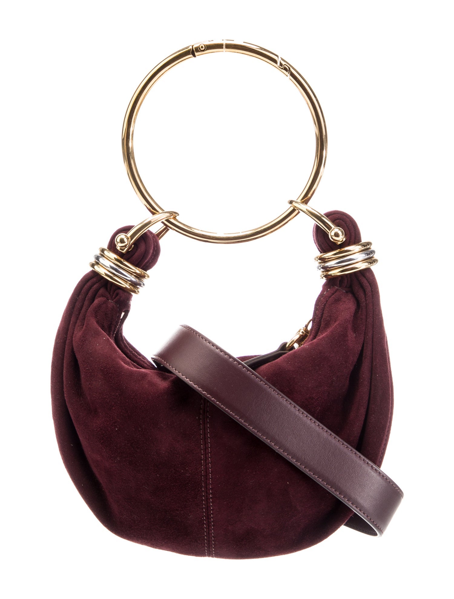 Chloé Suede Bracelet Hobo bag Mini