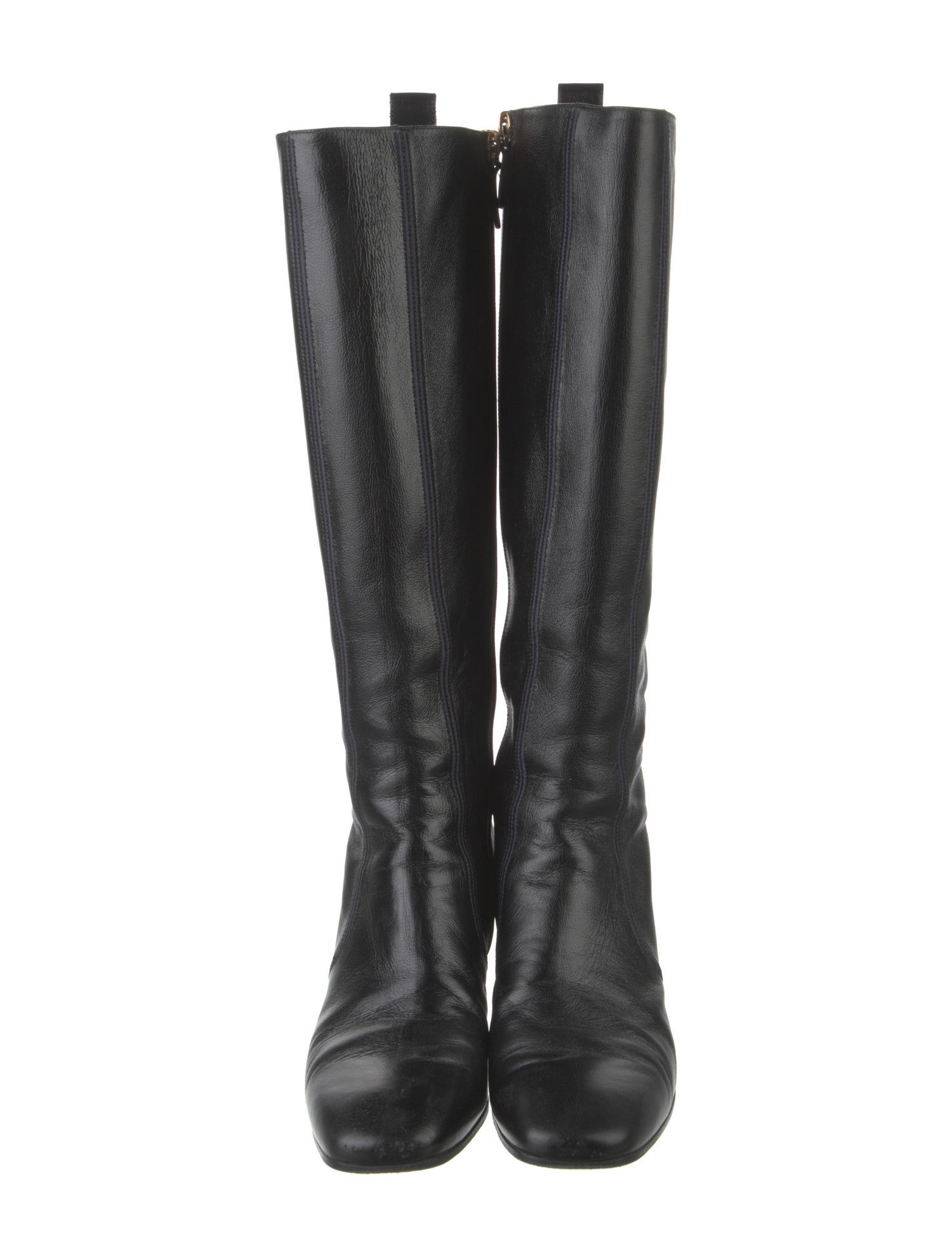 Chloé Leather Riding Boots