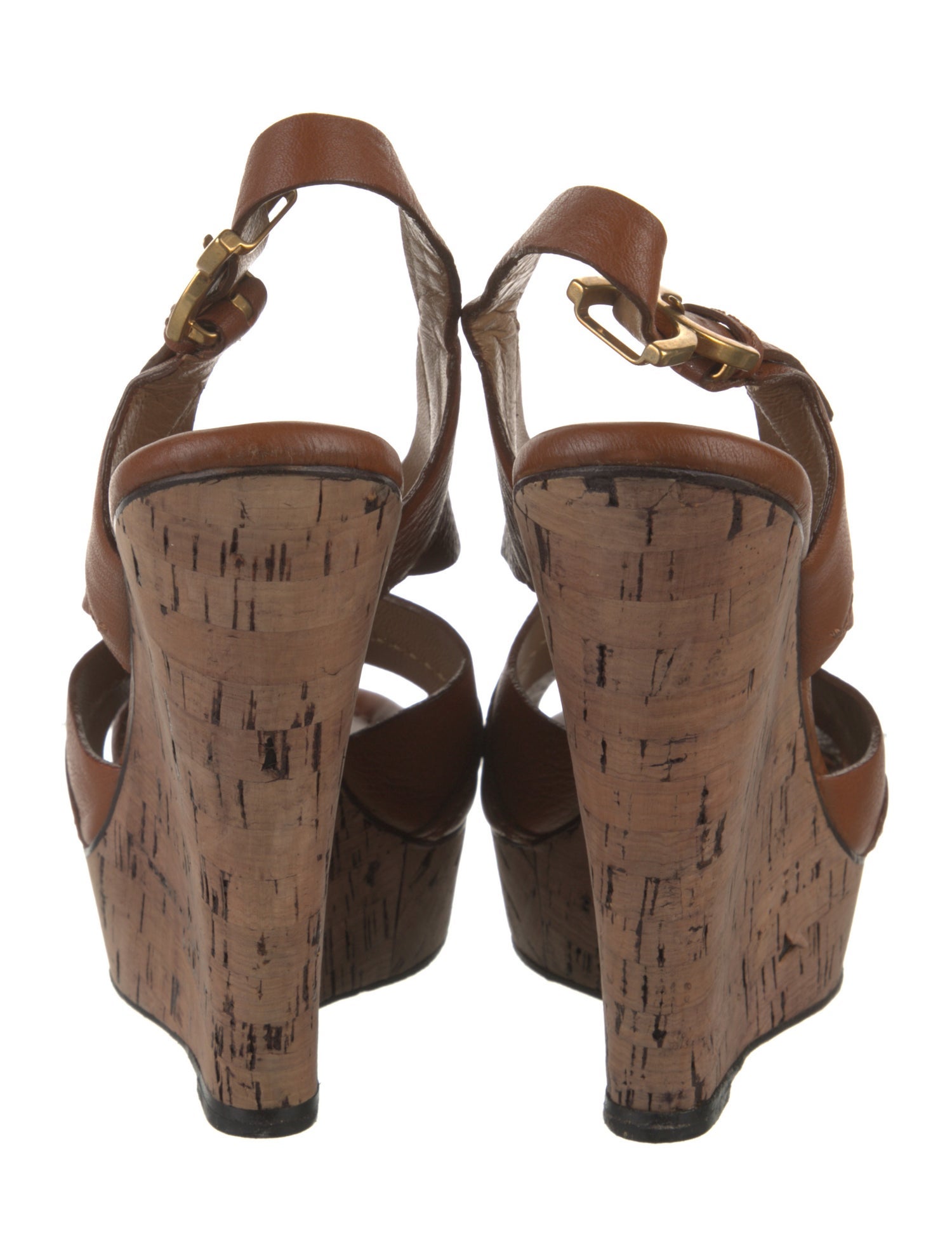 Chloé Leather Slingback Pumps