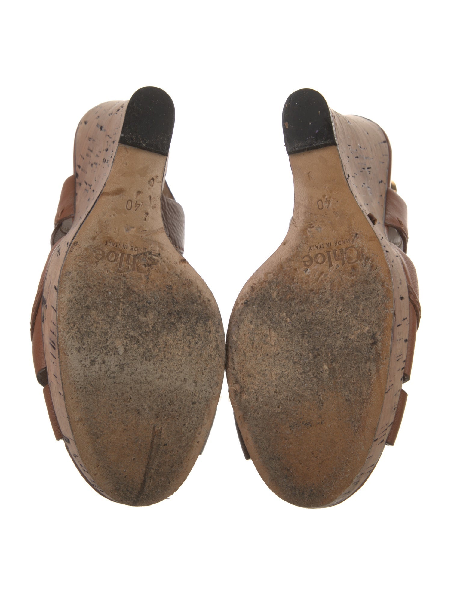 Chloé Leather Slingback Pumps